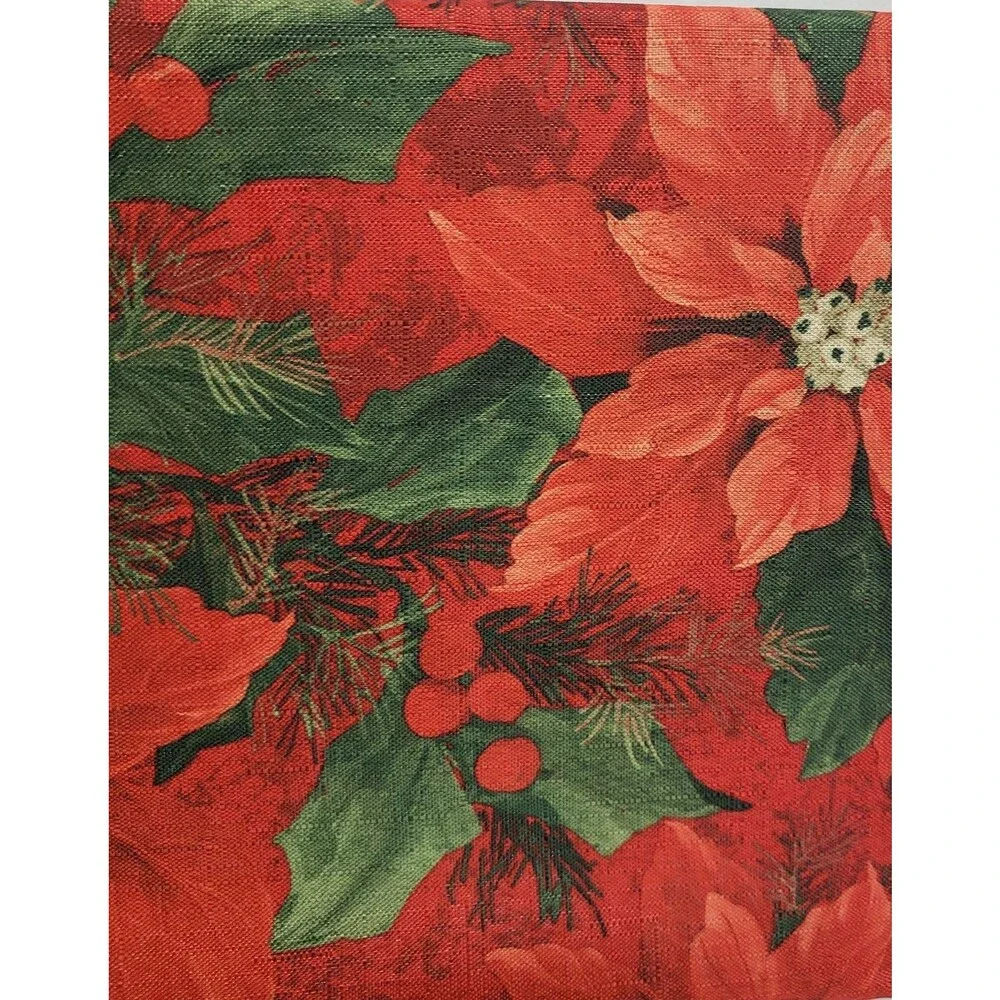 Printed Linen Tablecloth 52